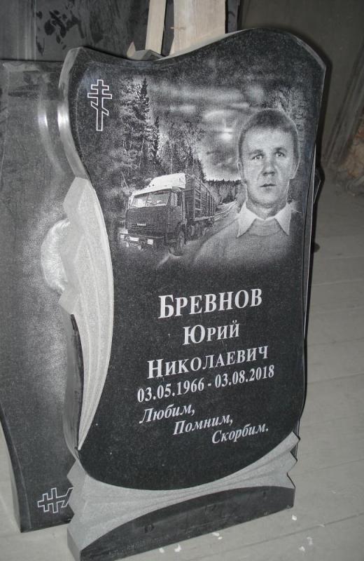 Памятники из гранита Черный (габбро)